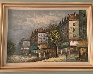 Mid-century factory art