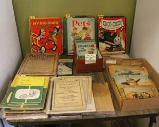 JOHN DEERE MANUALS AND CHILDREN'S BOOKS