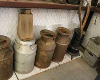 MILK CANS