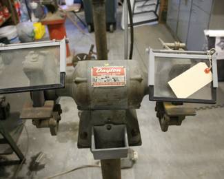 BENCH GRINDER WITH STAND