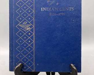 Indian Head Penny Coin Collection Book 1856-1909
