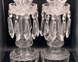 Pair Of (2) Waterford Crystal Prestige Collection Candlesticks
