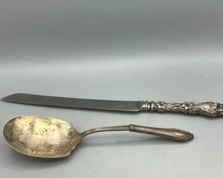 Sterling Silver Cross & Catholic Pendant
