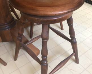 DETAIL OF SWIVEL STOOLS