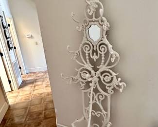 Large heavy Iron Coat Stand / modern