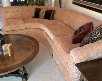 Curved Sofa in Very Good Condition /attractive 