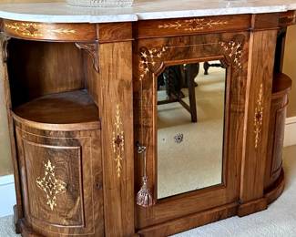 Small Serving Cabinet w/Wine or China storage