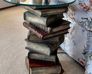 ‘Books’ Lamp Table