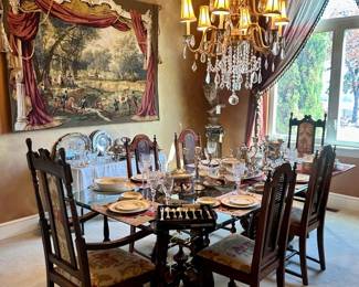 Set with Noritake China…Silver 