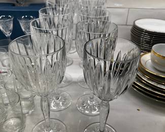 Crystal stemware