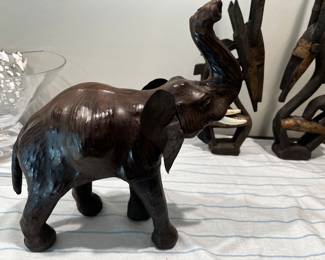 Leather elephant