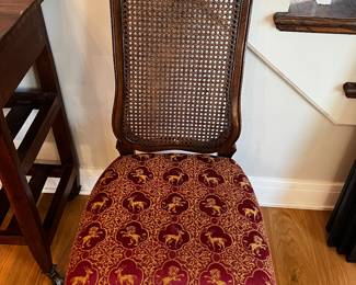 Single came back chair
