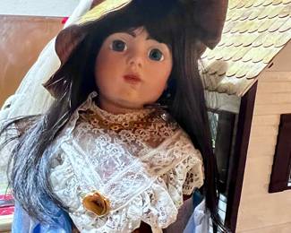Bru Baby collectible great reproduction/ pretty