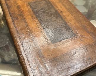 1695 Leather Bound Book High Collectible