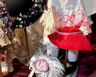 Tiny doll hats