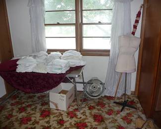 Linens & Dress Form