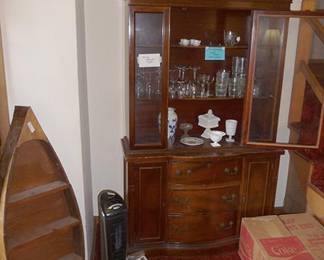 China Cabinet & Canoe Shelf