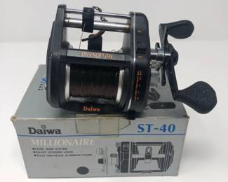 Daiwa ST 40 Millionaire Level Wind Fishing Reel