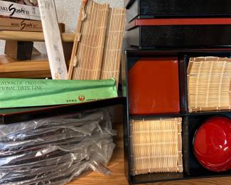 Sushi is Served! Traditional Bento Boxes & Birch Sushi Trays