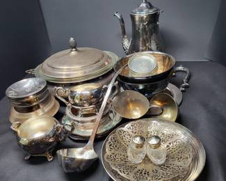 	Silver Plate & Pewter