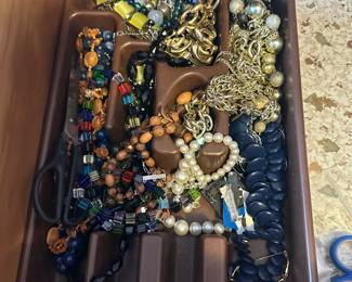 Lots of costume jewelry