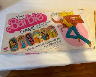 1980s Barbie board game