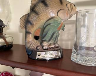 Jim Beam fish decanter