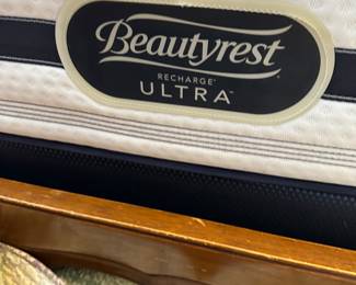 Beauty rest full size mattress and box spring