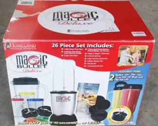 4 - Magic Bullet Deluxe Kit in Box (Used)
