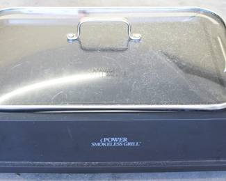 9 - Power Smokeless Grill - 19" x 11" x 6"
