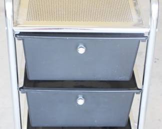 18 - 3-Drawer Metal Stand - 12" x 16" x 24"
