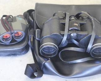 29 - Lot of 2 Binoculars w/ Cases
