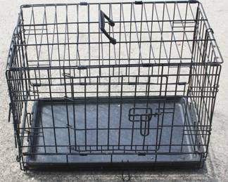 79 - Metal Animal Cage - 22" x 14" x 17"

