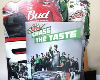 116 - Lot of Dale Earnhardt Jr. Standees & Poster
