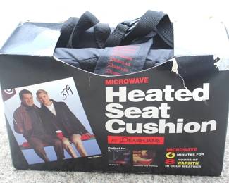 123 - Heated Seat Cushion (New in Box)
