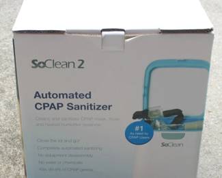 128 - Automated CPAP Sanitizer in Box
