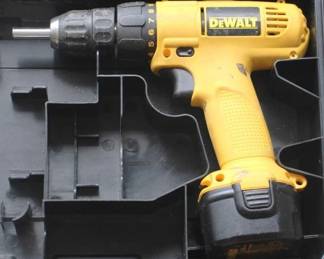 154 - Dewalt Drill w/ Case (No Charger)
