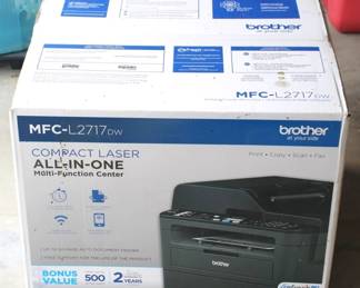 153 - Brother Compact Laser All-In-One Printer in Box MFC-L2717DW
