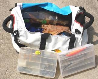 161 - Fishing Bag w/ Assorted Tackle
