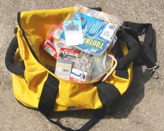 160 - Fishing Bag w/ Assorted Tackle
