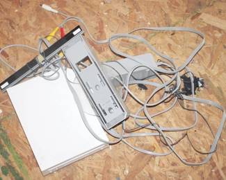 239 - Nintendo Wii w/ Cables and Stand
