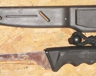 242 - Fillet Knife w/ Sheath - 11" long
