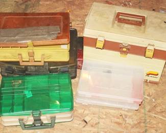 245 - Lot of Assorted Tackle Boxes
