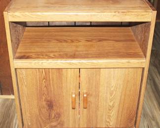 301 - Wood Cabinet Stand - 29" x 18" x 34"
