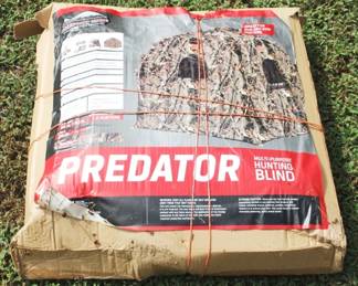 343 - Predator Camo Hunting Blind in Box
