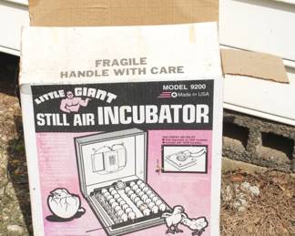 348 - Little Giant Still Air Incubator in Box
