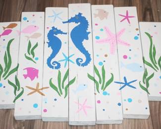 372 - Wood Wall Art - 25" x 20"
