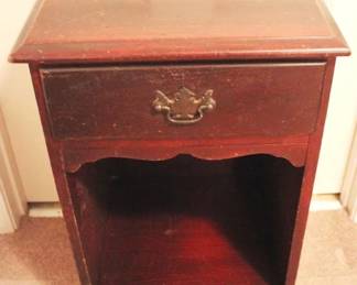 380 - One-Drawer Nightstand - 16" x 14" x 28"
