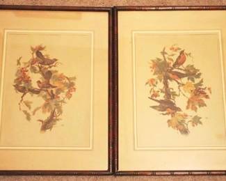 398 - Pair of Framed Prints - 17" x 12.5"
