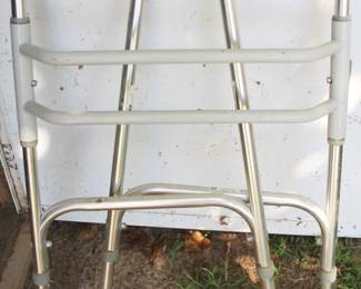 444 - Metal Folding Walker - 20" x 36"
